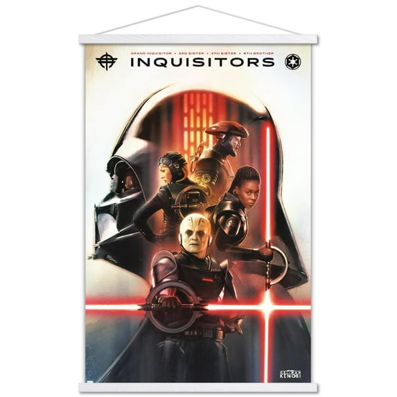 Star Wars: Obi-Wan Kenobi - Inquisitors Wall Poster with Magnetic Frame, 22.375" x 34"