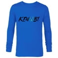 thumbnail image 1 of Star Wars Obi-Wan Kenobi Jedi Icon - Long Sleeve T-Shirt for Men - Customized-Navy, 1 of 5