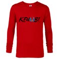 thumbnail image 1 of Star Wars Obi-Wan Kenobi Jedi Icon - Long Sleeve T-Shirt for Men - Customized-New Red, 1 of 5
