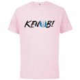 thumbnail image 1 of Star Wars Obi-Wan Kenobi Jedi Icon - Short Sleeve Cotton T-Shirt for Adults - Customized-Soft Pink, 1 of 5