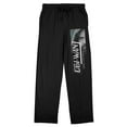 thumbnail image 1 of Star Wars Obi-Wan Kenobi Jedi Knight Men's Black Sleep Pajama Pants-Small, 1 of 3