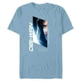 thumbnail image 1 of Star Wars Obi-Wan Kenobi Jedi Knight - Short Sleeve Blended T-Shirt for Adults - Customized-Ocean Blue, 1 of 5