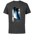 thumbnail image 1 of Star Wars Obi-Wan Kenobi Jedi Knight - Short Sleeve Cotton T-Shirt for Adults - Customized-Charcoal, 1 of 5
