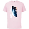 thumbnail image 1 of Star Wars Obi-Wan Kenobi Jedi Knight - Short Sleeve Cotton T-Shirt for Adults - Customized-Soft Pink, 1 of 5