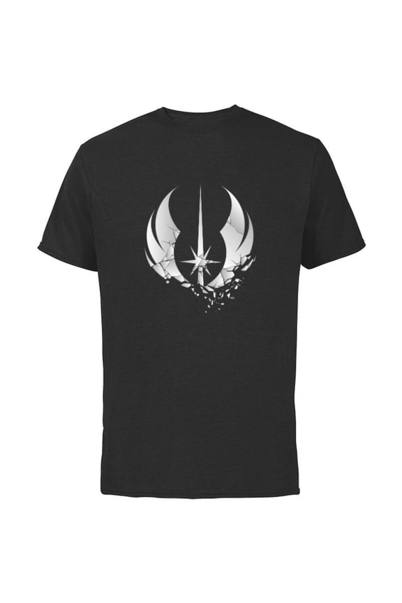 Obi-Wan Kenobi Jedi Order - Short Sleeve Cotton T-Shirt for Adults - Customized-Black