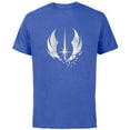 thumbnail image 1 of Star Wars Obi-Wan Kenobi Jedi Order - Short Sleeve Cotton T-Shirt for Adults - Customized-Royal Heather, 1 of 5