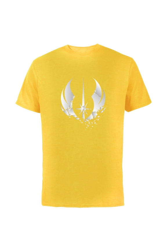 Obi-Wan Kenobi Jedi Order - Short Sleeve Cotton T-Shirt for Adults - Customized-Yellow