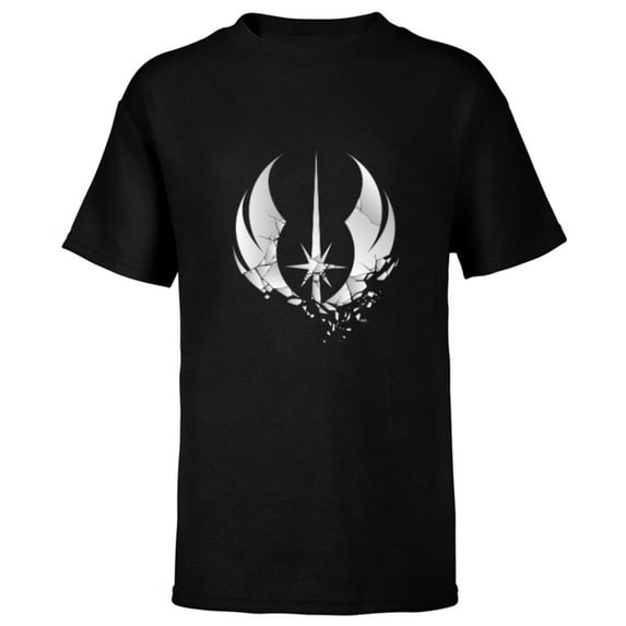 Star Wars Obi-Wan Kenobi Jedi Order - Short Sleeve T-Shirt for Kids - Customized-Black
