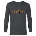 thumbnail image 1 of Star Wars Obi-Wan Kenobi Jedi Tatooine - Long Sleeve T-Shirt for Men - Customized-Charcoal Heather, 1 of 5