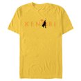 thumbnail image 1 of Star Wars Obi-Wan Kenobi Jedi Tatooine - Short Sleeve Blended T-Shirt for Adults - Customized-Yellow, 1 of 5