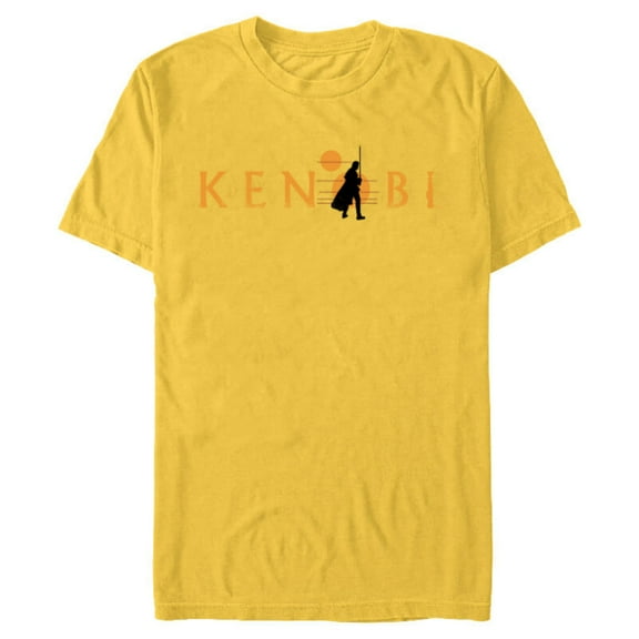 Star Wars Obi-Wan Kenobi Jedi Tatooine - Short Sleeve Blended T-Shirt for Adults - Customized-Yellow