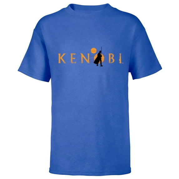Star Wars Obi-Wan Kenobi Jedi Tatooine - Short Sleeve T-Shirt for Kids - Customized-Royal