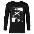 thumbnail image 1 of Star Wars Obi-Wan Kenobi Jedi vs Sith Battle Panels - Long Sleeve T-Shirt for Men - Customized-Black, 1 of 5