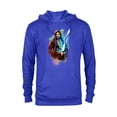 thumbnail image 1 of Star Wars Obi-Wan Kenobi Lightsaber - Pullover Hoodie for Adults - Customized-Royal, 1 of 5