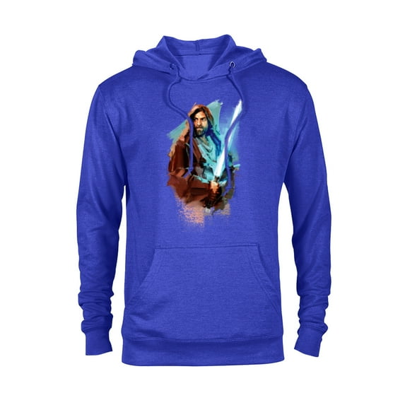Star Wars Obi-Wan Kenobi Lightsaber - Pullover Hoodie for Adults - Customized-Royal