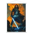 thumbnail image 1 of Star Wars: Obi-Wan Kenobi - Obi-Wan Mustafar Wall Poster with Magnetic Frame, 22.375" x 34", 1 of 6