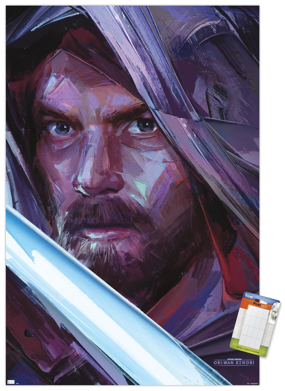 Star Wars: Obi-Wan Kenobi - Obi-Wan Portrait Wall Poster, 14.725" x 22.375"