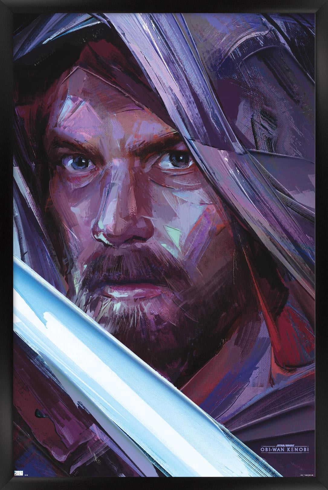Star Wars: Obi-Wan Kenobi - Obi-Wan Portrait Wall Poster, 22.375" x 34" Framed