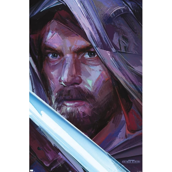 Star Wars: Obi-Wan Kenobi - Obi-Wan Portrait Wall Poster, 22.375" x 34"