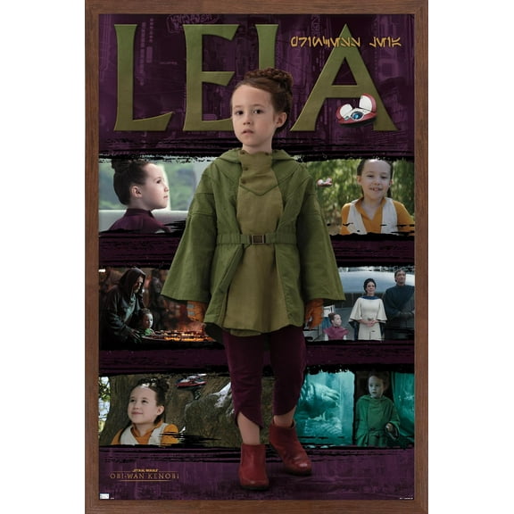 Star Wars: Obi-Wan Kenobi - Princess Leia Wall Poster, 14.725" x 22.375" Framed