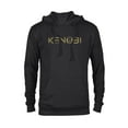 thumbnail image 1 of Star Wars Obi-Wan Kenobi Series Logo - Pullover Hoodie for Adults - Customized-Black, 1 of 5
