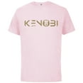 thumbnail image 1 of Star Wars Obi-Wan Kenobi Series Logo - Short Sleeve Cotton T-Shirt for Adults - Customized-Soft Pink, 1 of 5