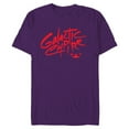 thumbnail image 1 of Star Wars Obi-Wan Kenobi Star Destroyer Galactic Empire - Short Sleeve Blended T-Shirt for Adults - Customized-Purple, 1 of 5
