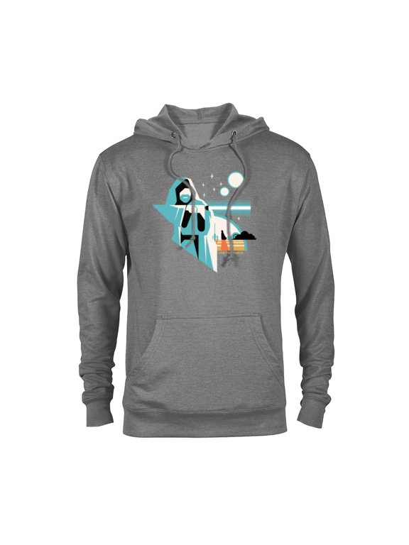 Obi-Wan Kenobi Tatooine Use the Force - Pullover Hoodie for Adults - Customized-Athletic Heather