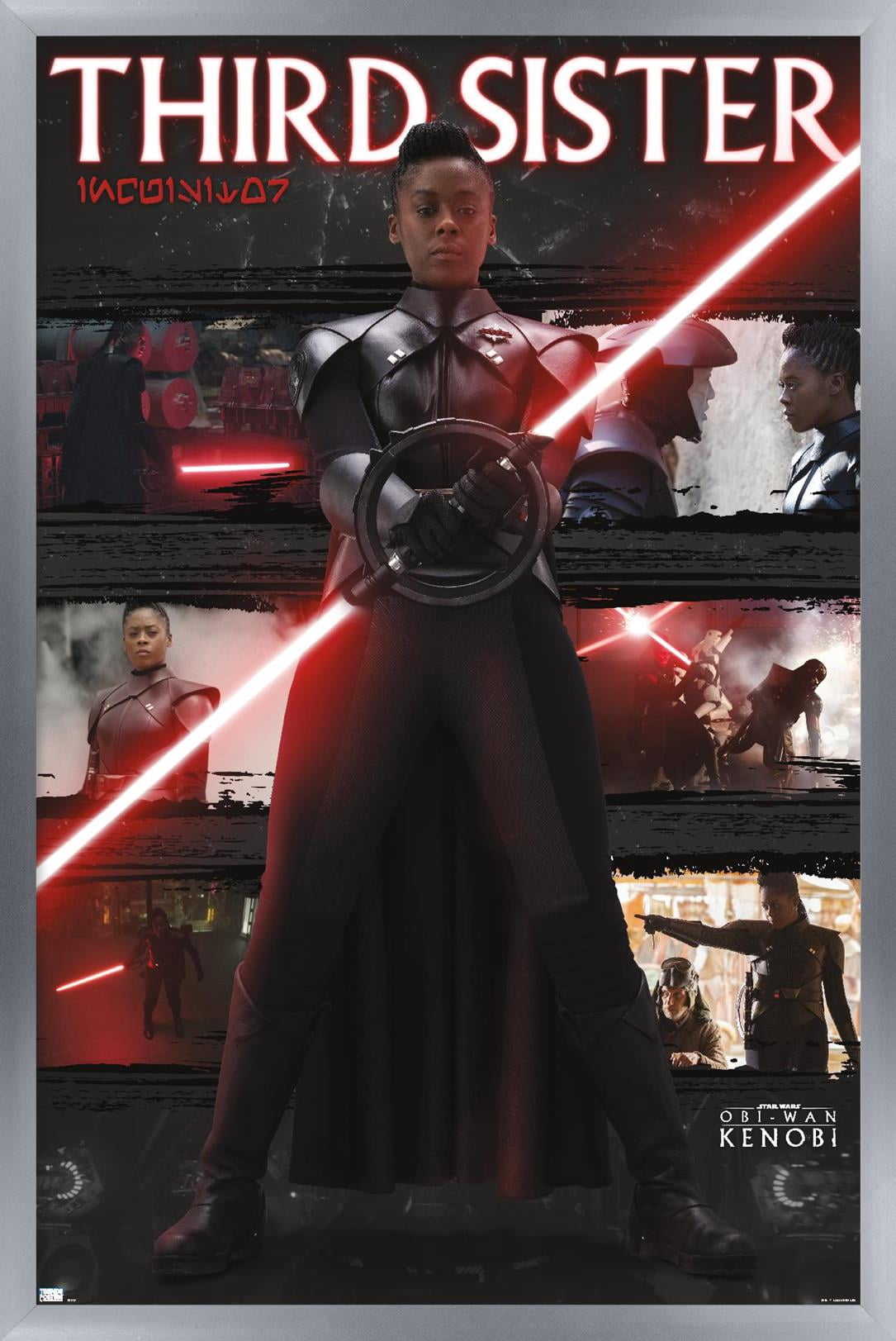 Star Wars: Obi-Wan Kenobi - Third Sister Wall Poster, 22.375" x 34" Framed