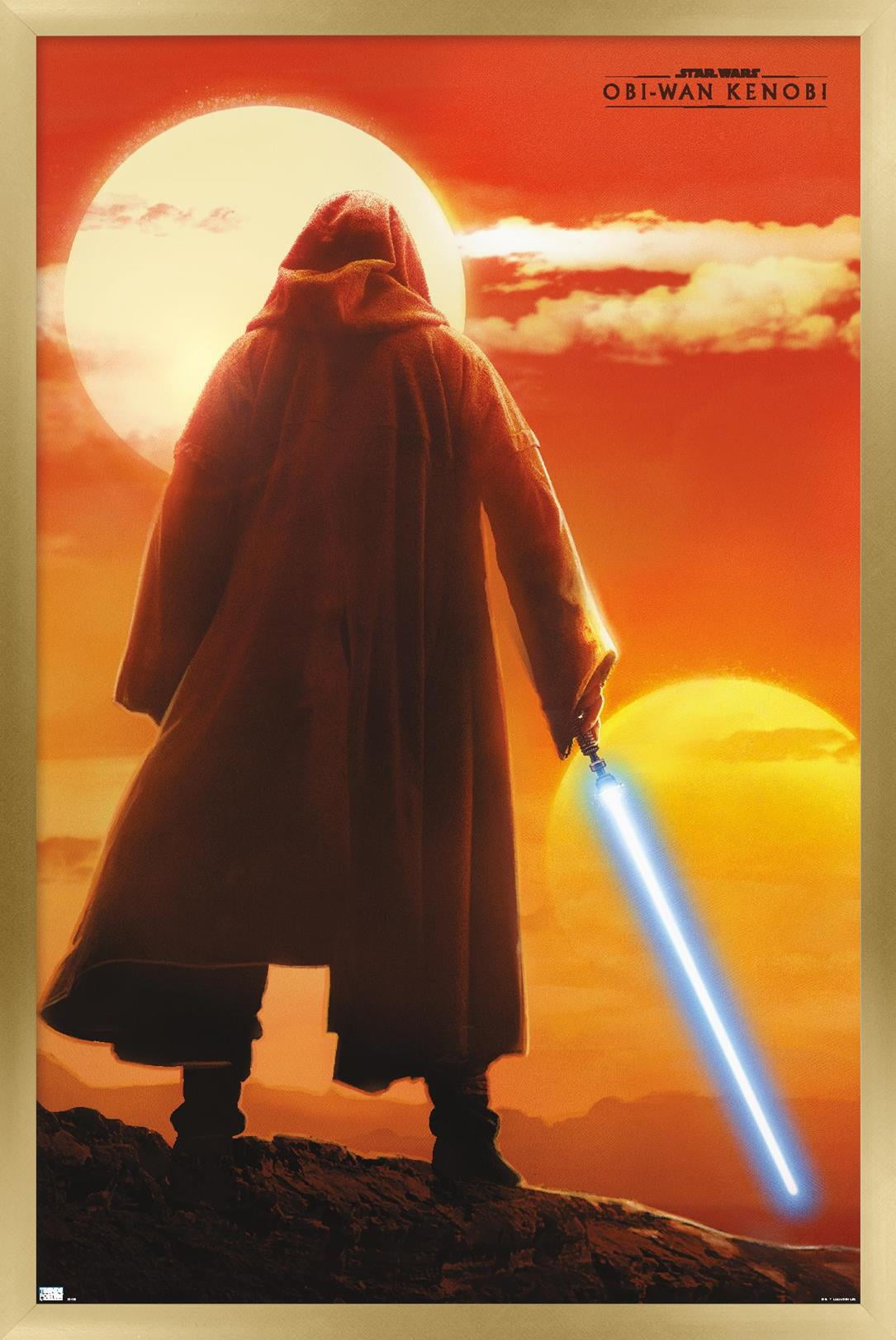 Star Wars: Obi-Wan Kenobi - Two Suns Wall Poster, 22.375" x 34" Framed