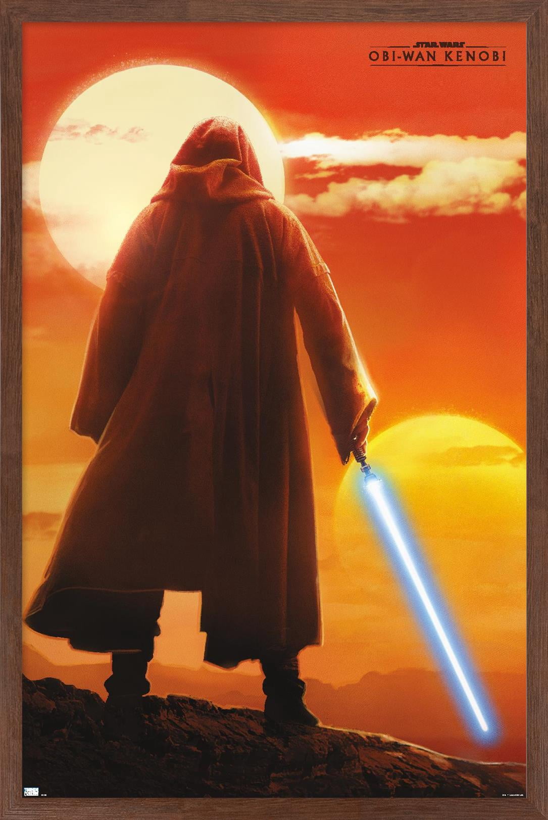 Star Wars: Obi-Wan Kenobi - Two Suns Wall Poster, 22.375" x 34" Framed