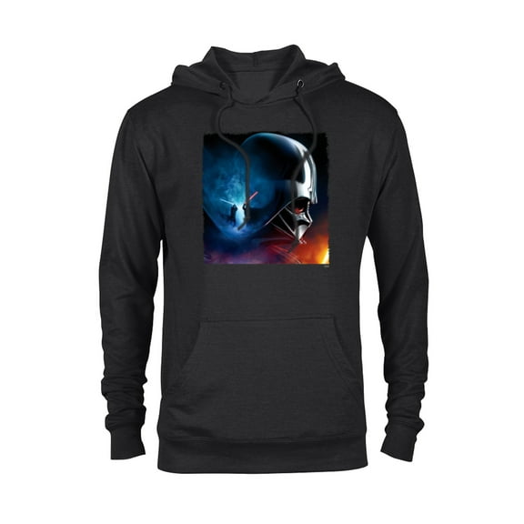 Star Wars Obi-Wan Kenobi vs Darth Vader - Pullover Hoodie for Adults - Customized-Black