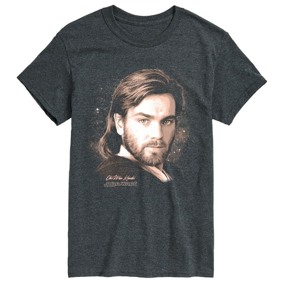 Star Wars - Obi-Wan Portrait - Men's Short Sleeve Graphic T-Shirt