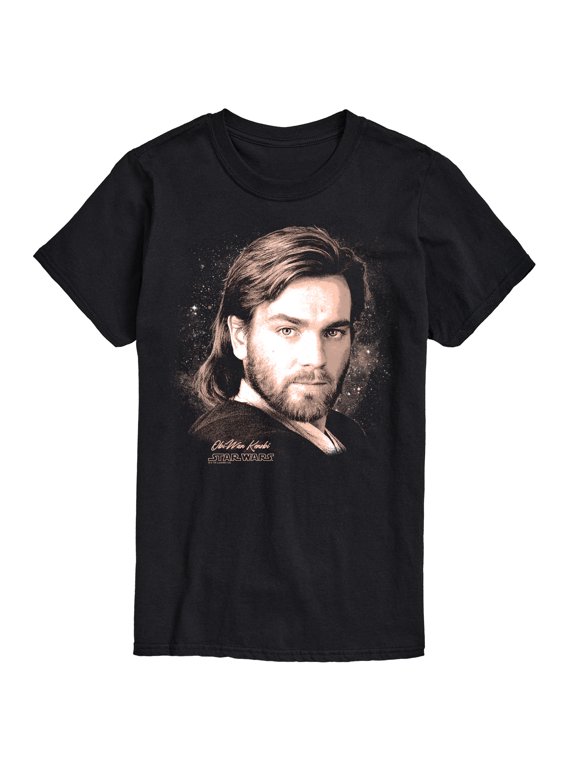 - Obi Wan Portrait Men's Short Sleeve Graphic T-Shirt