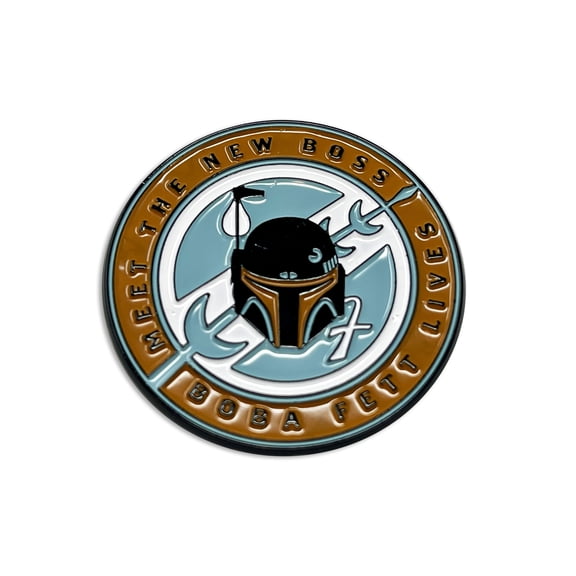 Star Wars Officially Licensed: The Book of Boba Fett, Meet the New Boss - Enamel Lapel Pin