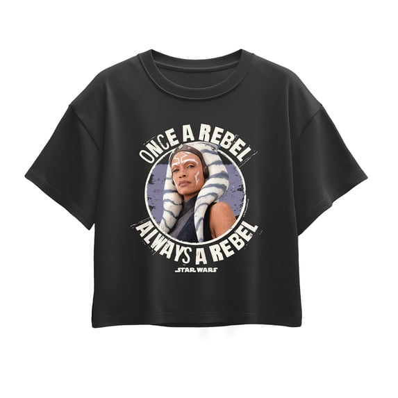 Star Wars - Once Rebel Ahsoka - Youth Girls Boxy T-Shirt