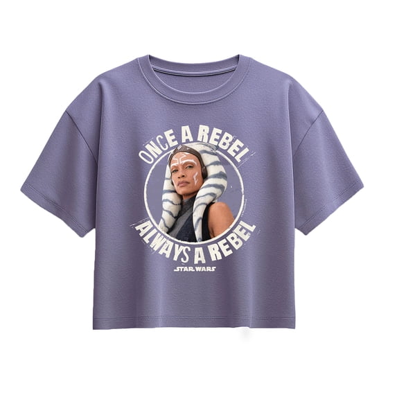 Star Wars - Once Rebel Ahsoka - Youth Girls Boxy T-Shirt