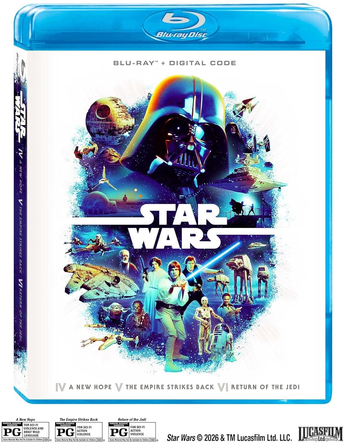 スターオーズファン必須STAR WARS TRILOGY 4枚組 DVD未開封 Star Wars: Original Trilogy - Walmart.com