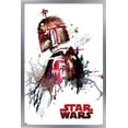 thumbnail image 1 of Star Wars: Original Trilogy - Boba Fett Watercolor Wall Poster, 14.725" x 22.375", Framed, 1 of 3