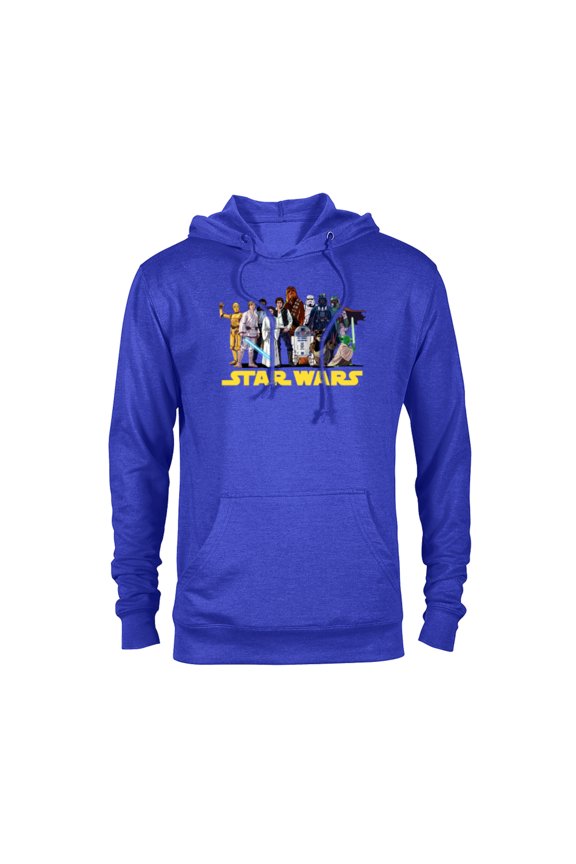 Original Trilogy Character Group Matching - Pullover Hoodie for Adults - Customized-Royal