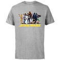 thumbnail image 1 of Star Wars Original Trilogy Character Group Matching - Short Sleeve Cotton T-Shirt for Adults - Customized-Athletic Heather, 1 of 5
