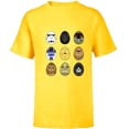 thumbnail image 1 of Star Wars Original Trilogy Classic Characters Easter Eggs - Short Sleeve T-Shirt for Kids - Customized-Yellow, 1 of 5