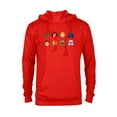 thumbnail image 1 of Star Wars Original Trilogy Color Character Icons - Pullover Hoodie for Adults - Customized-Red, 1 of 5