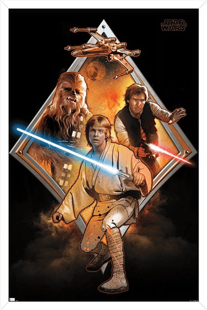 Poster Star Wars The Last Jedi - Rey Engage, Wall Art, Gifts & Merchandise