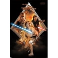 thumbnail image 1 of Star Wars: Original Trilogy - Heroes Badge Wall Poster, 14.725" x 22.375", 1 of 3