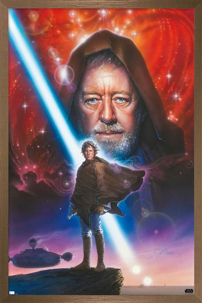 Space Wars Movie Big Encounter Laser Saber Canvas Print Movie 