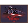 thumbnail image 1 of Star Wars: Original Trilogy - Vader Calligraphy Wall Poster, 22.375" x 34", Framed, 1 of 3
