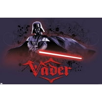 Star Wars: Original Trilogy - Vader Calligraphy Wall Poster, 22.375" x 34"