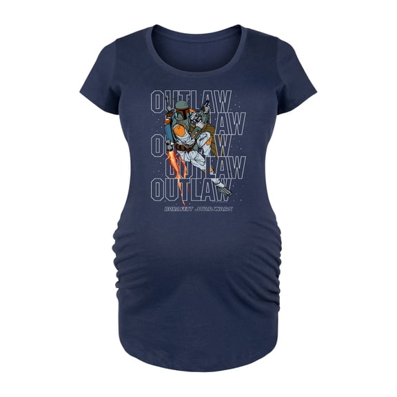 Star Wars - Outlaw Boba Fett - Maternity Scoop Neck Tee