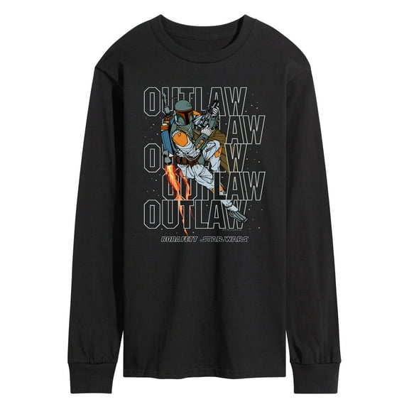 Star Wars - Outlaw Boba Fett - Men's Long Sleeve Tee